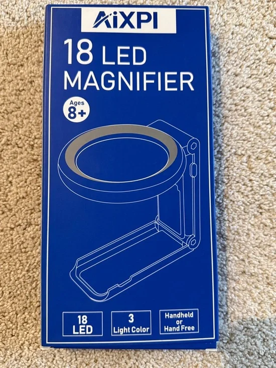 AiXPI 18 LED Magnifier - Blue Packaging - Picture 5 of 7